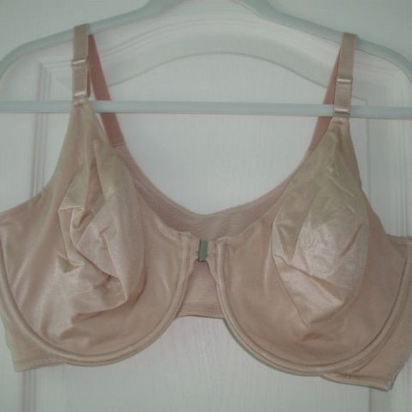 BREEZIES UNLINED UNDERWIRE FRONT CLOSURE BRA BEIGE BRAND NEW - Picture 4 of 4